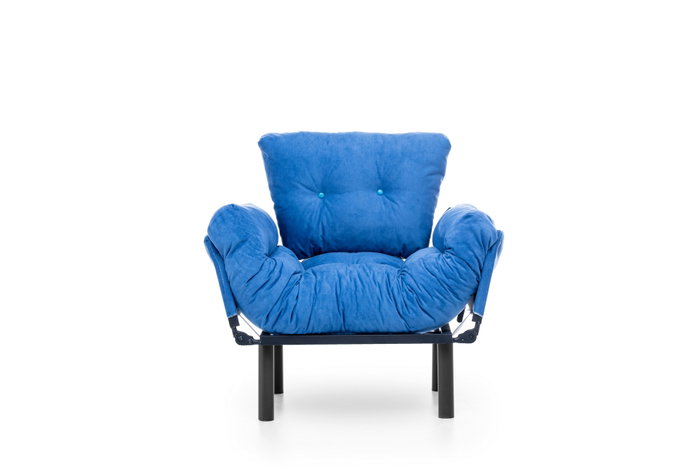 Atelier Del Sofa Nitta Single - Sillón de orejas Azul